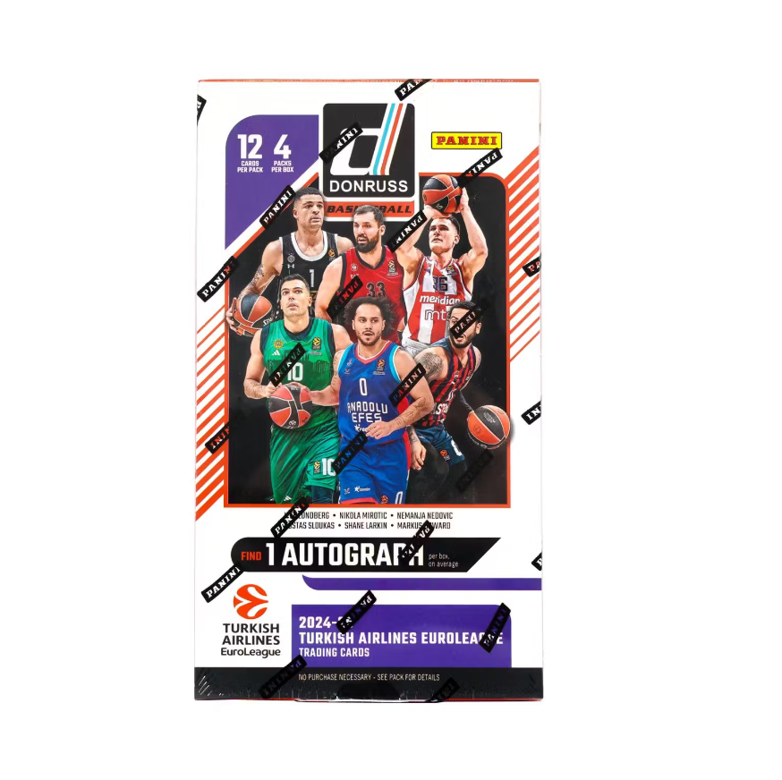 2024-25 Panini Donruss Euroleague Basketball Hobby 12-Box Case