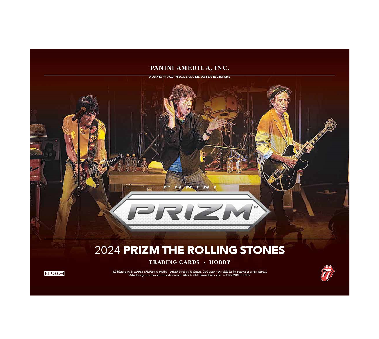2025 Panini Prizm The Rolling Stones Hobby Mega 20-Box Case
