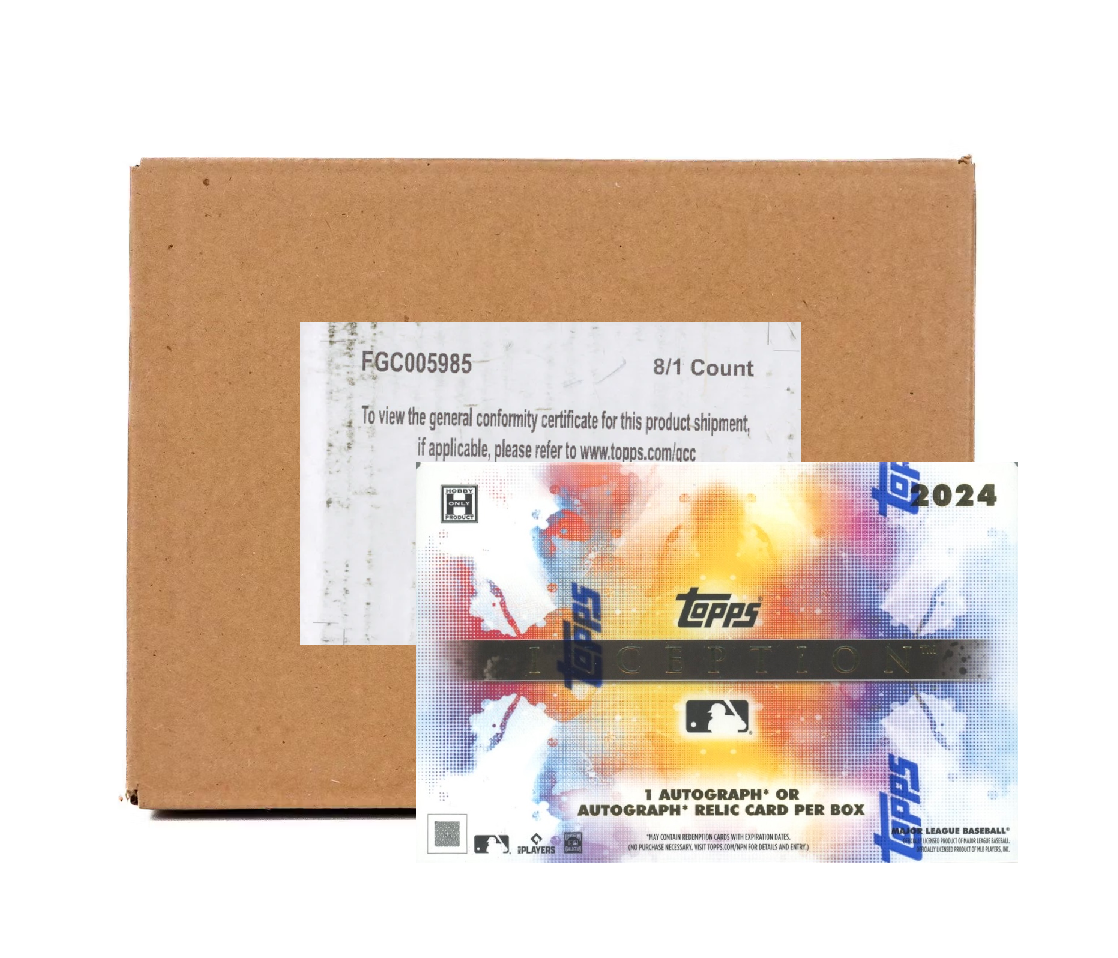 2024 Topps Inception Baseball Hobby 8-Box Case