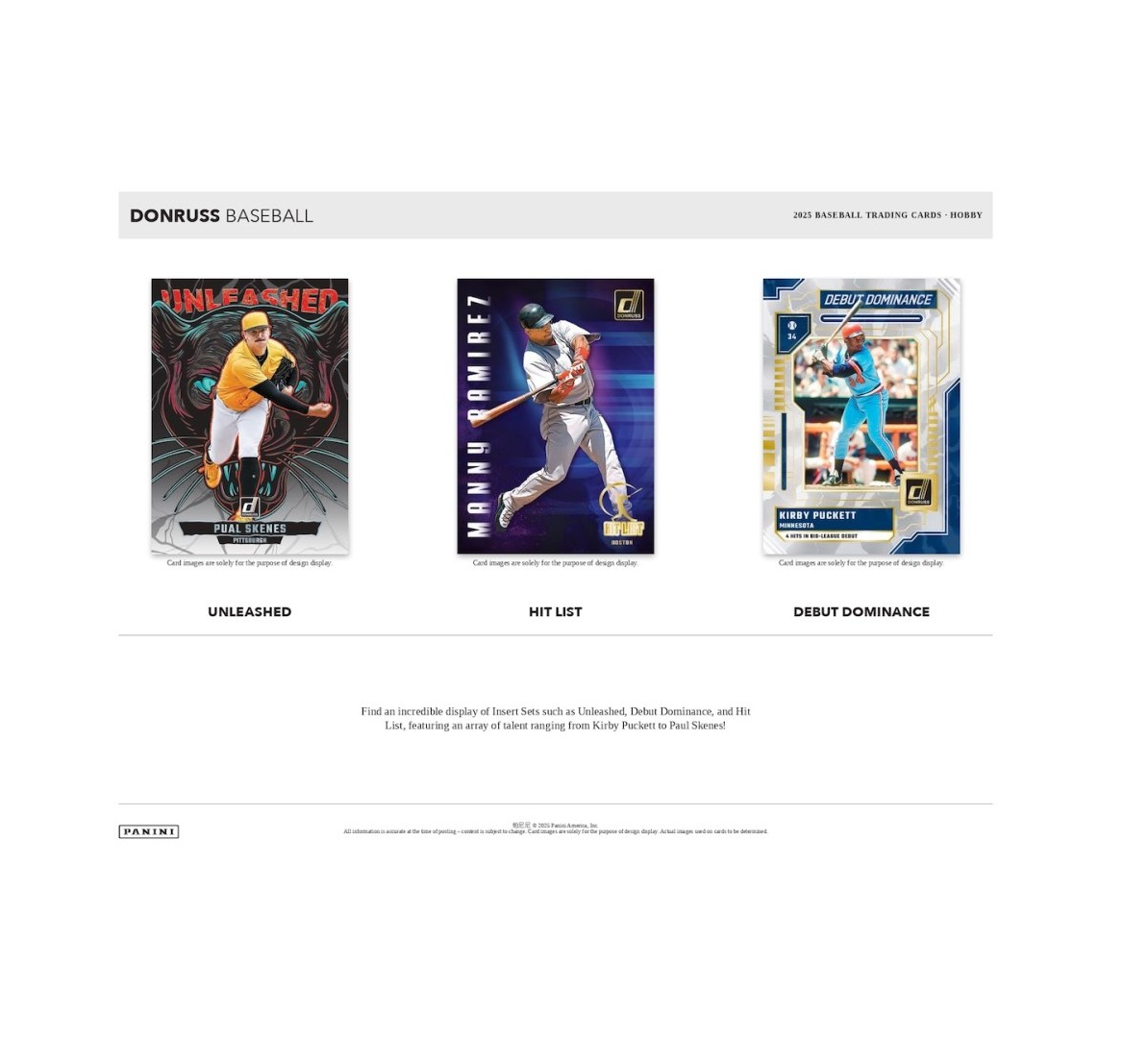 2025 Panini Donruss Baseball Hobby 16-Box Case