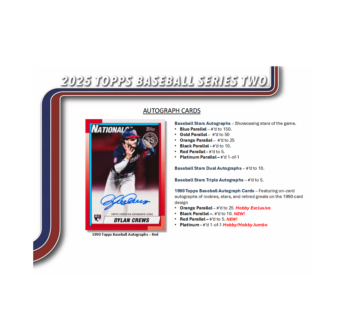 2025 Topps Series 2 Baseball Hobby Jumbo 6-Box Case