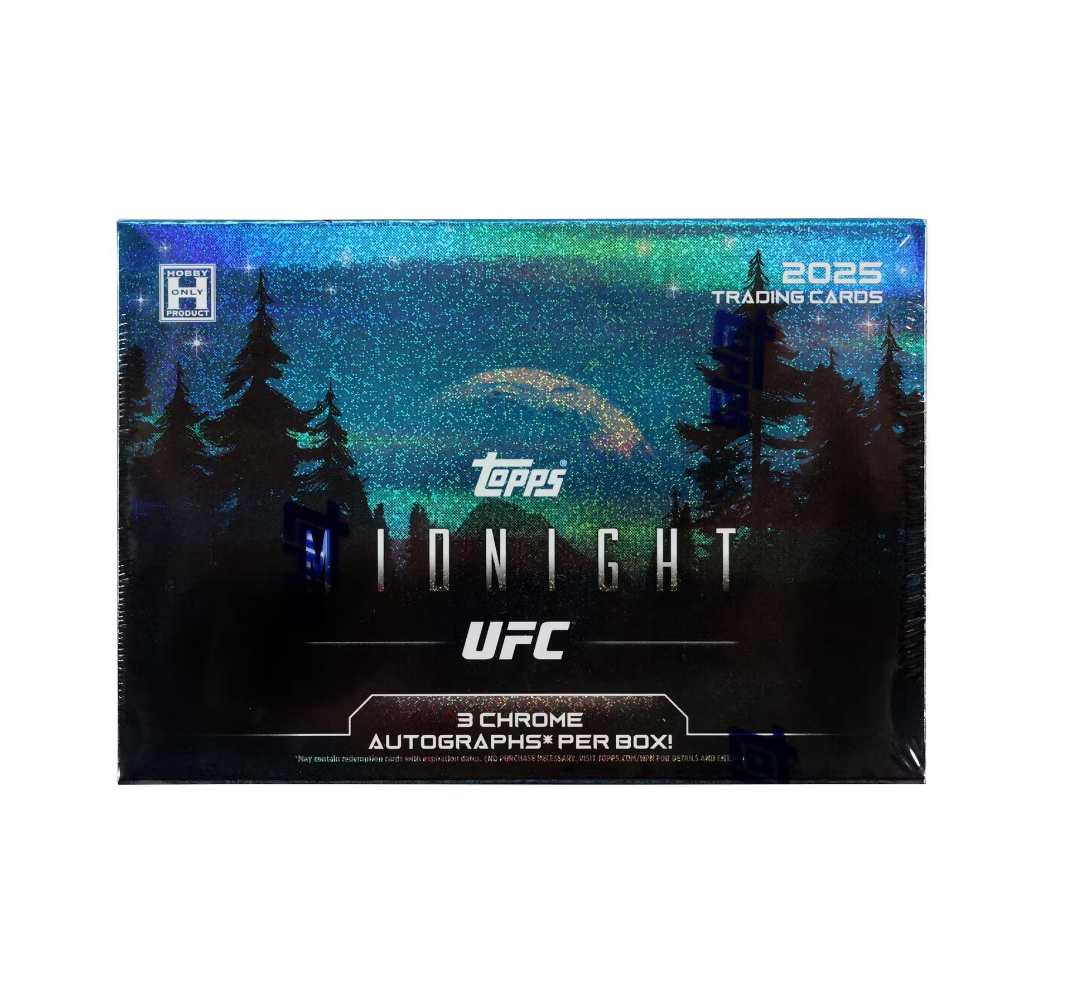 2025 Topps Midnight UFC Hobby 8-Box Case