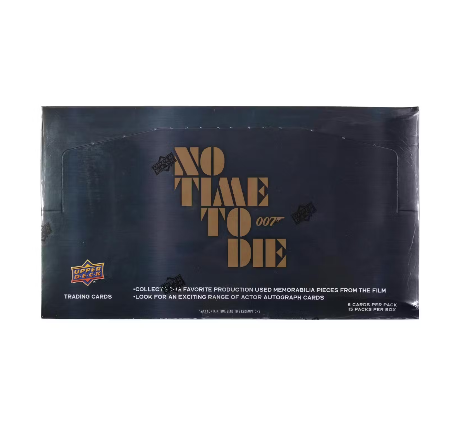 2025 Upper Deck James Bond No Time to Die Hobby 12-Box Case