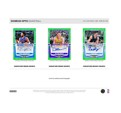 2024-25 Panini Donruss Optic Basketball Hobby Blaster 20-Box Case
