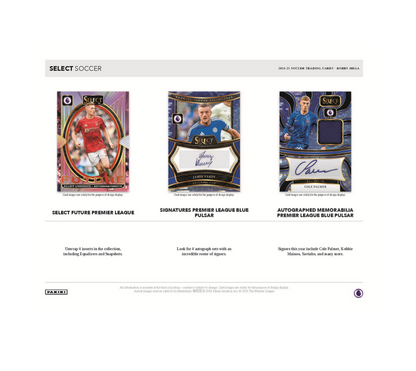 2024-25 Panini Select Premier League Soccer Hobby Mega 20-Box Case