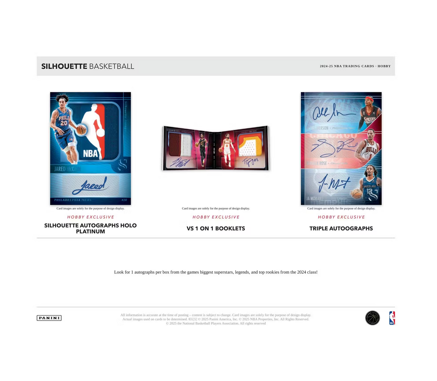 2024-25 Panini Silhouette Basketball Hobby Box