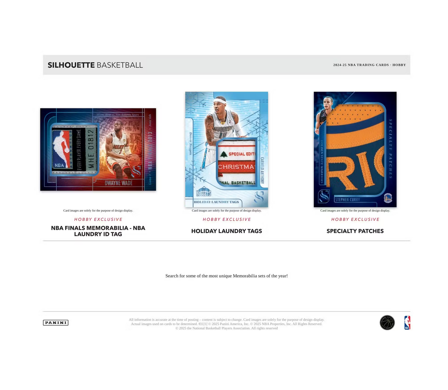 2024-25 Panini Silhouette Basketball Hobby Box