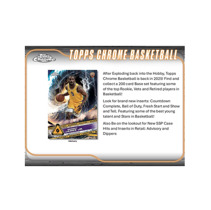2024-25 Topps Chrome Basketball Blaster 40-Box Case