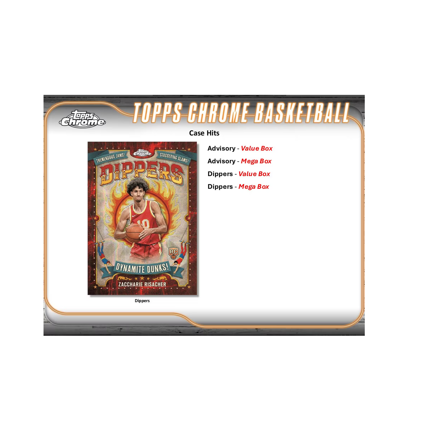 2024-25 Topps Chrome Basketball Blaster 40-Box Case