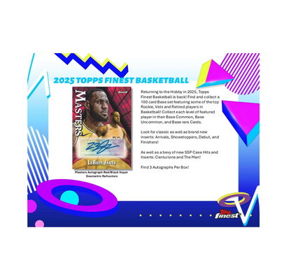 2024-25 Topps Finest Basketball Breaker's Delight 8-Box Case