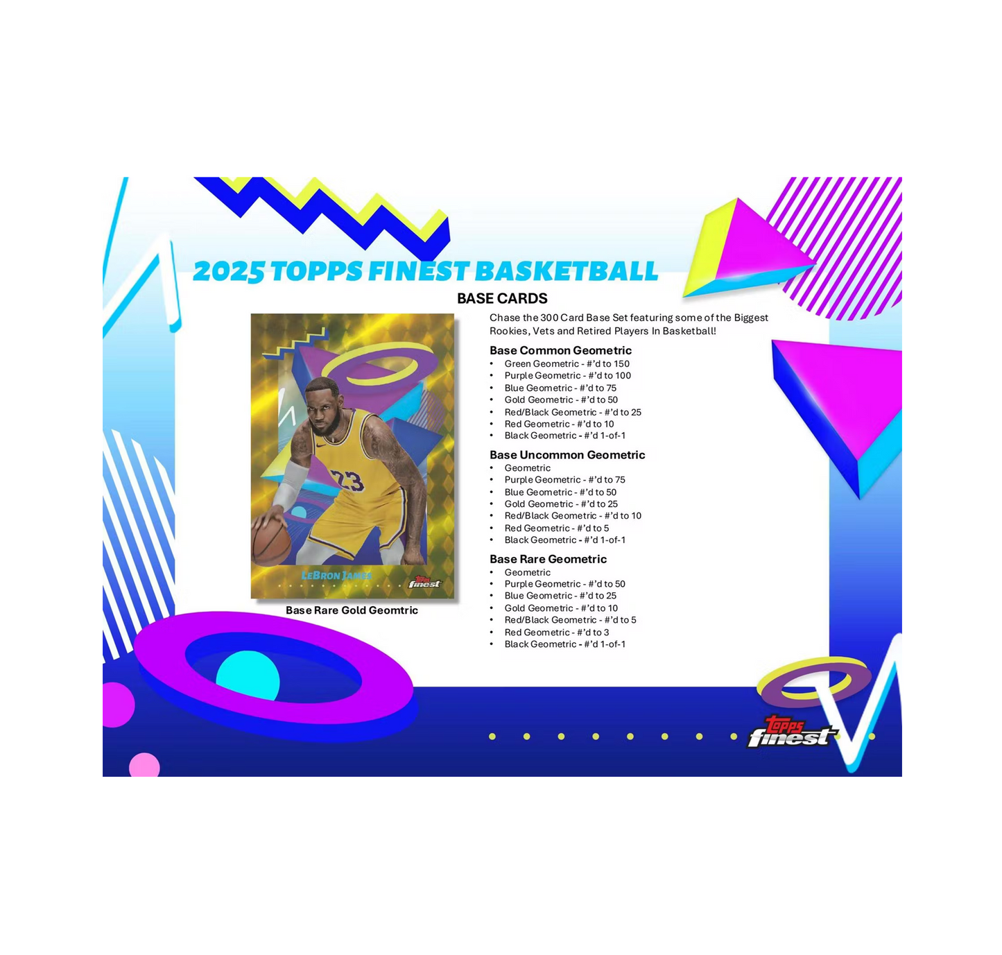 2024-25 Topps Finest Basketball Breaker's Delight 8-Box Case