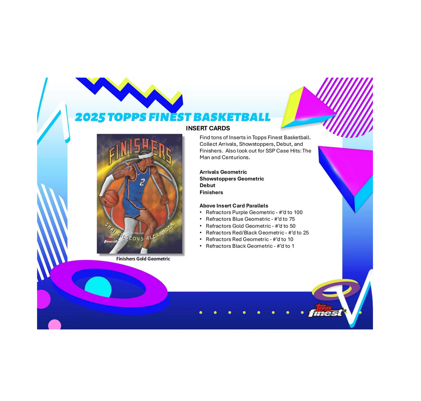 2024-25 Topps Finest Basketball Breaker's Delight 8-Box Case