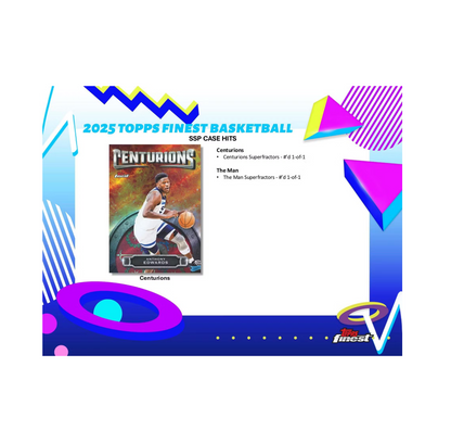 2024-25 Topps Finest Basketball Hobby 8-Box Case