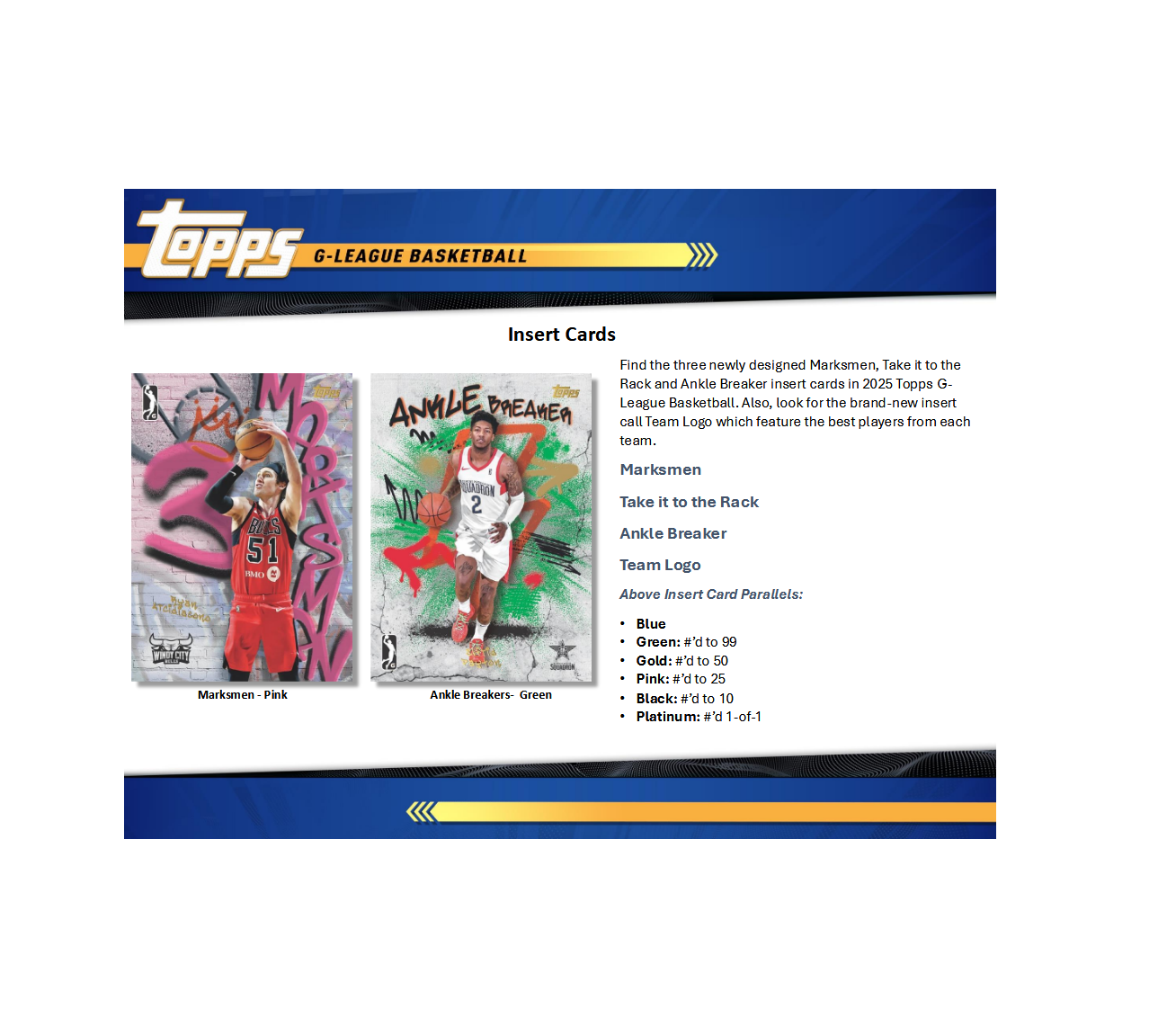 2024-25 Topps G-League Basketball Hobby 20-Box Case