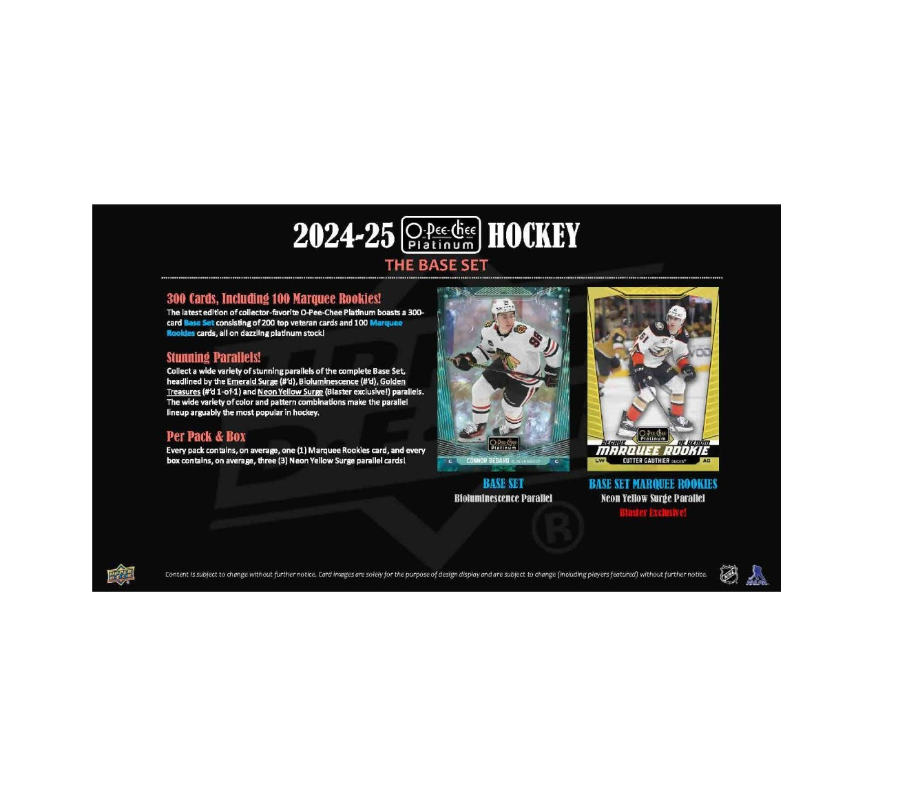 2024-25 Upper Deck O-Pee-Chee Platinum Hockey Blaster 20-Box Case