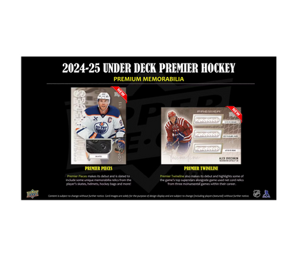 2024-25 Upper Deck Premier Hockey Hobby 10-Box Case