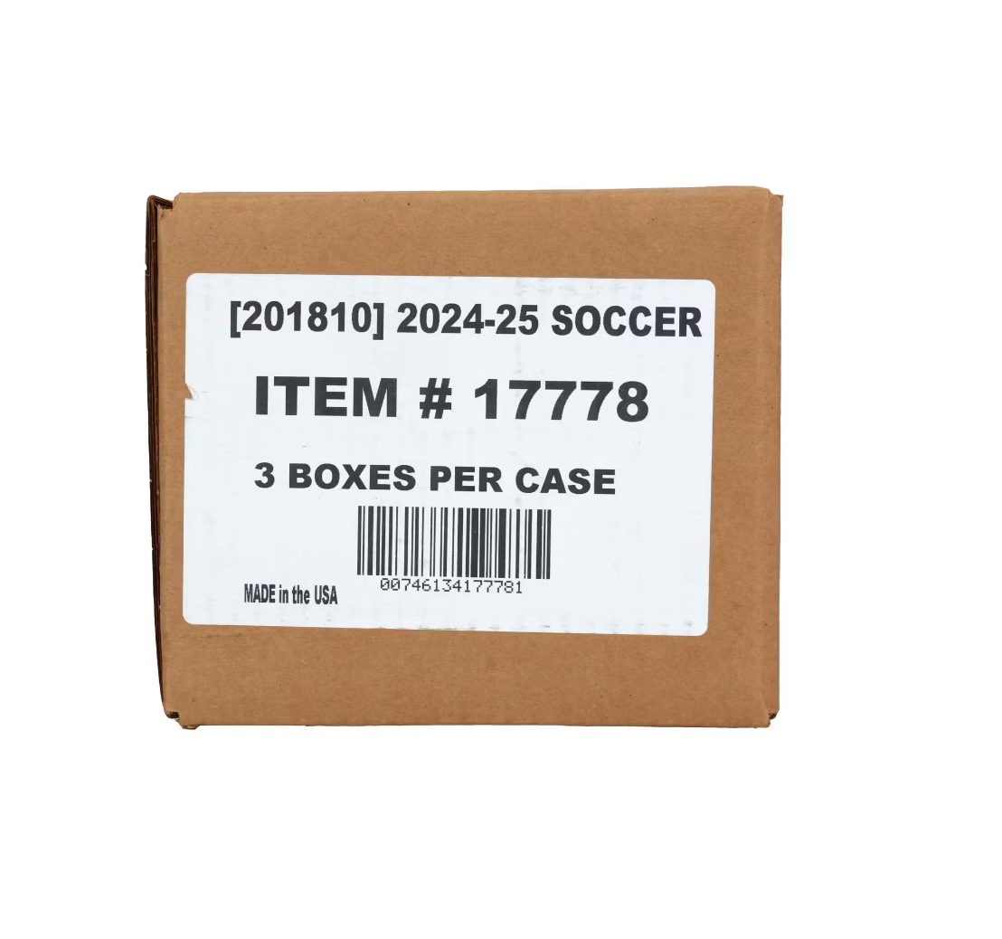 2024-25 Panini Impeccable Soccer Hobby 3-Box Case