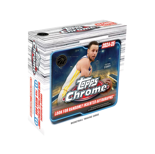 2024-25 Topps Chrome Basketball Mega 20-Box Case