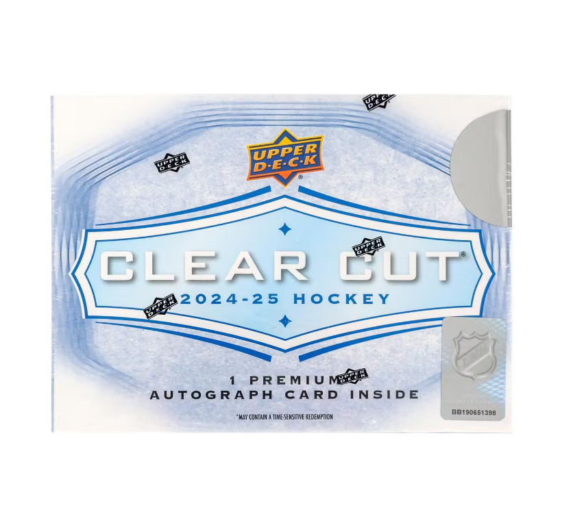 2024-25 Upper Deck Clear Cut Hockey Hobby 15-Box Case