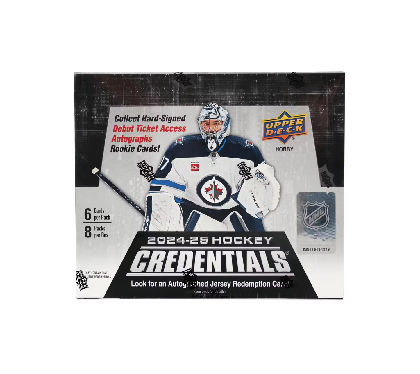2024-25 Upper Deck Credentials Hockey Hobby 20-Box Case