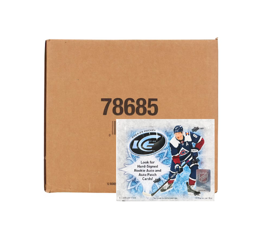 2024-25 Upper Deck Ice Hockey Hobby 24-Box Case