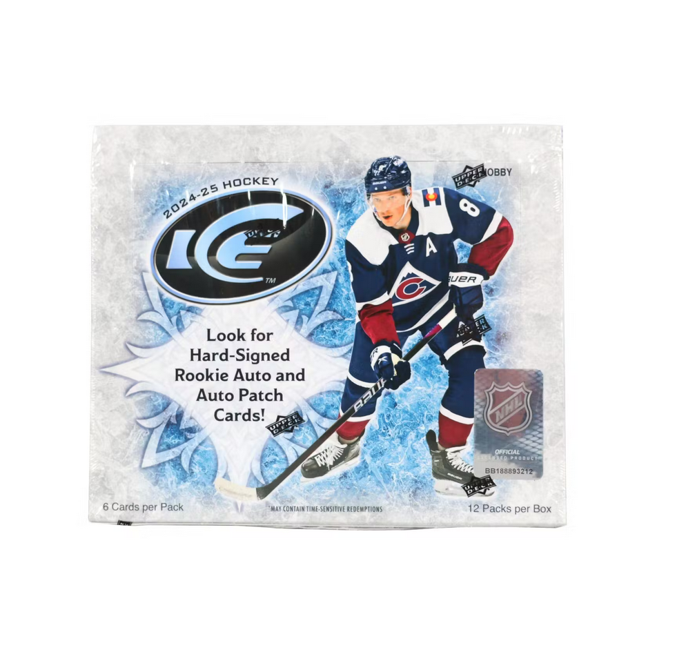 2024-25 Upper Deck Ice Hockey Hobby 12-Box Case