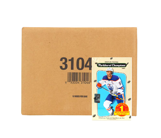 2024-25 Upper Deck Parkhurst Champions Hockey Hobby 12-Box Case