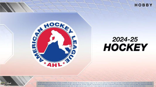 2024-25 Upper Deck AHL Hockey Hobby 12-Box Inner Case