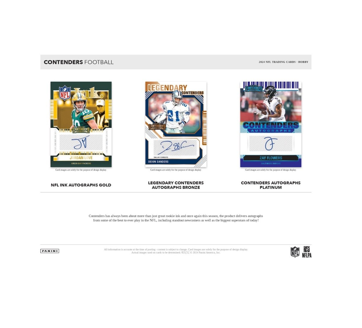 2024 Panini Contenders Football Hobby 12-Box Case