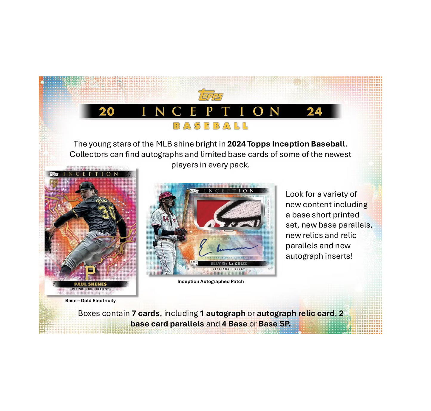 2024 Topps Inception Baseball Hobby 8-Box Case