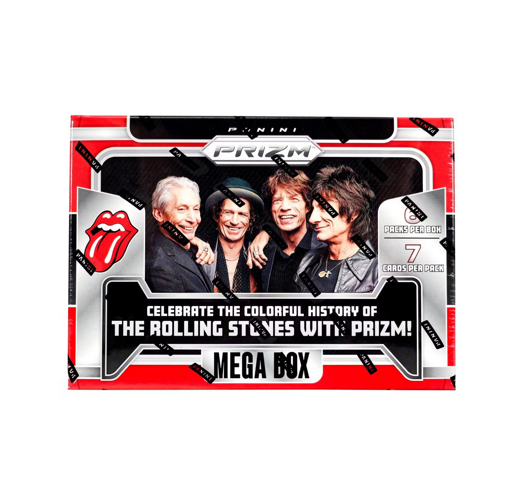 2025 Panini Prizm The Rolling Stones Hobby Mega 20-Box Case