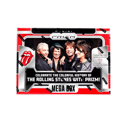 2025 Panini Prizm The Rolling Stones Hobby Mega 20-Box Case