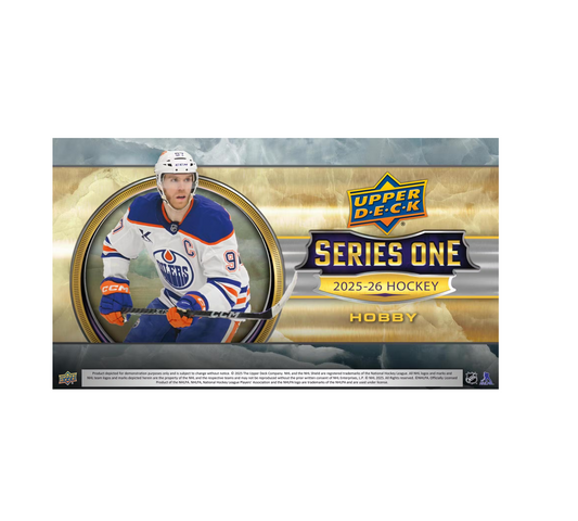 2025-26 Upper Deck Series 1 Hockey Hobby 12-Box Case