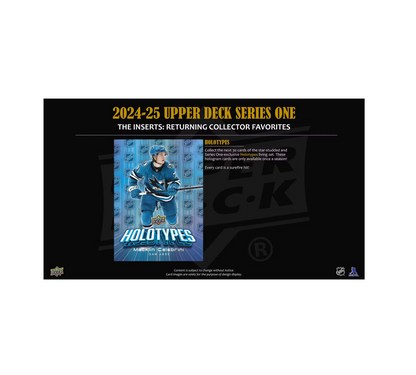 2025-26 Upper Deck Series 1 Hockey Hobby 12-Box Case