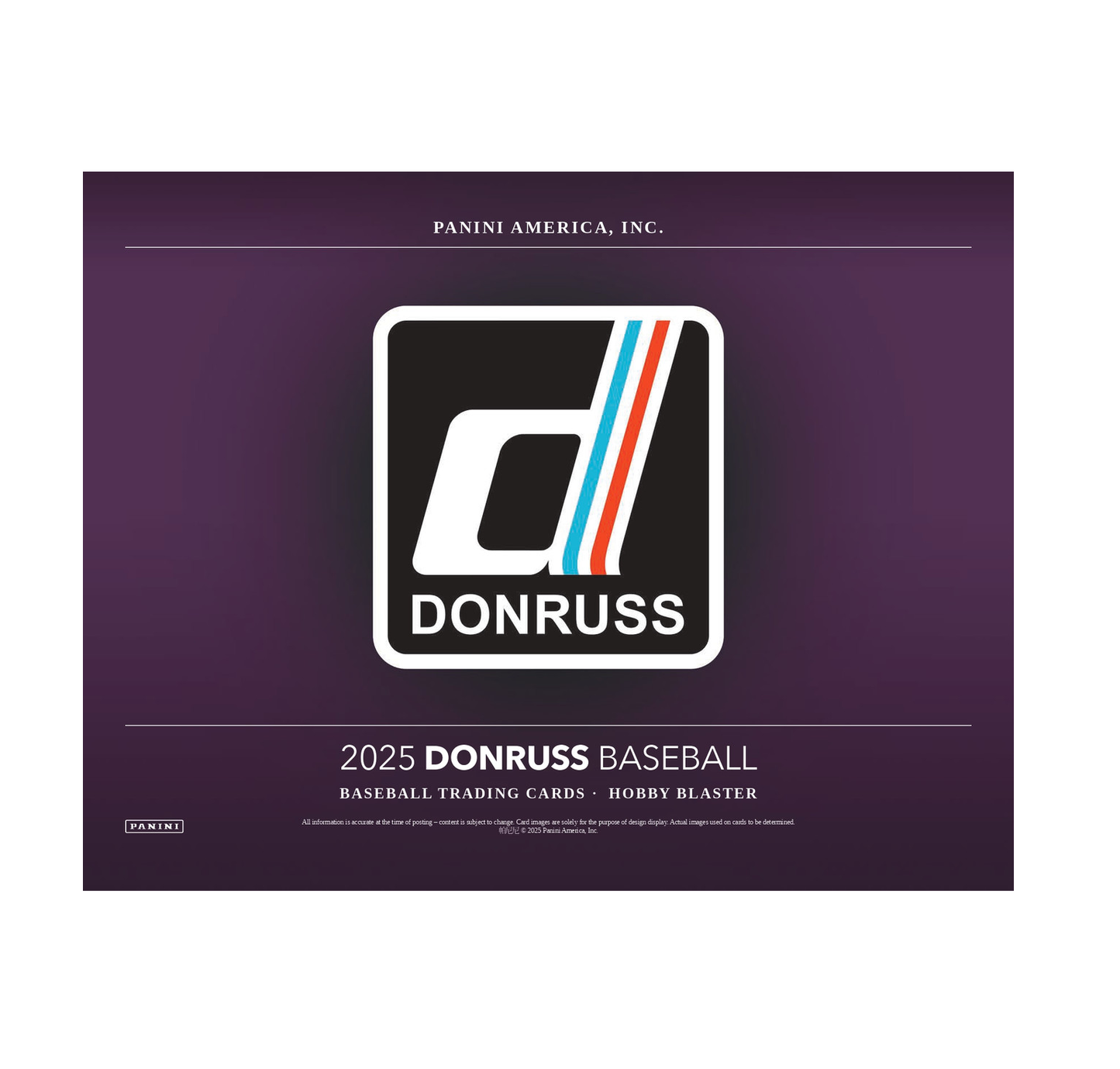 2025 Panini Donruss Baseball Hobby Blaster 20-Box Case