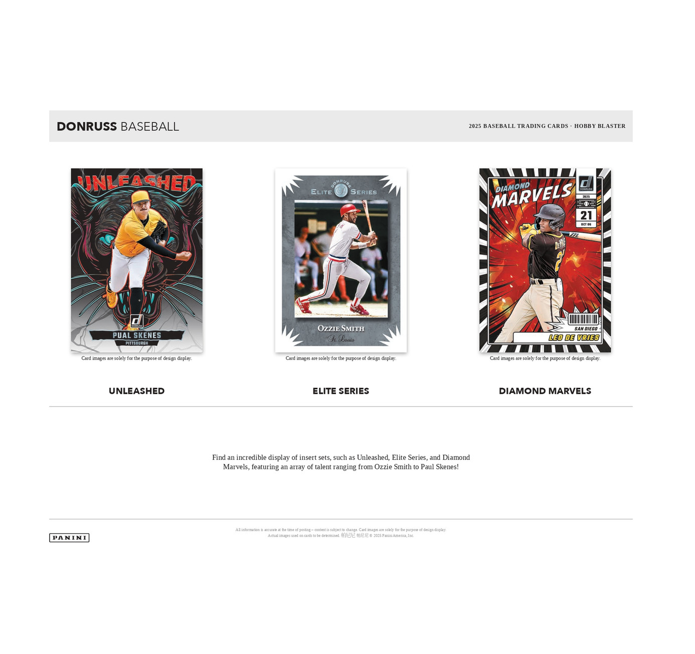 2025 Panini Donruss Baseball Hobby Blaster 20-Box Case