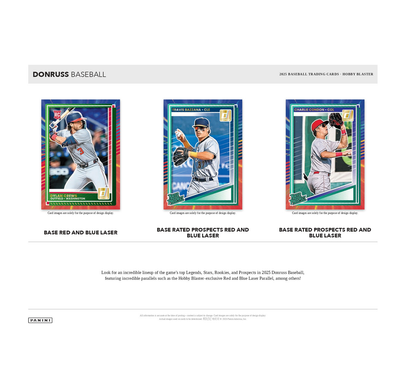2025 Panini Donruss Baseball Hobby Blaster 20-Box Case
