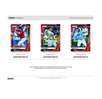 2025 Panini Prizm Baseball Hobby Blaster 20-Box Case