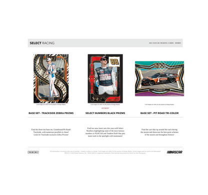 2025 Panini Select Racing Hobby 12-Box Case
