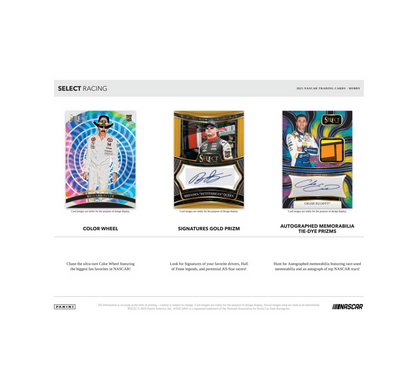 2025 Panini Select Racing Hobby 12-Box Case