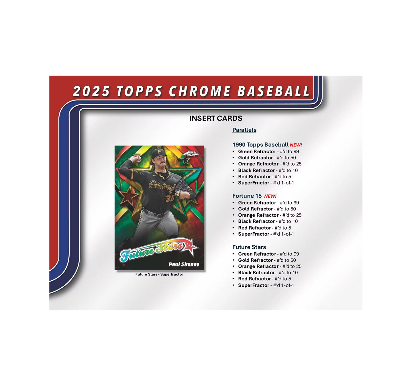 2025 Topps Chrome Baseball Breaker Delight 6-Box Case