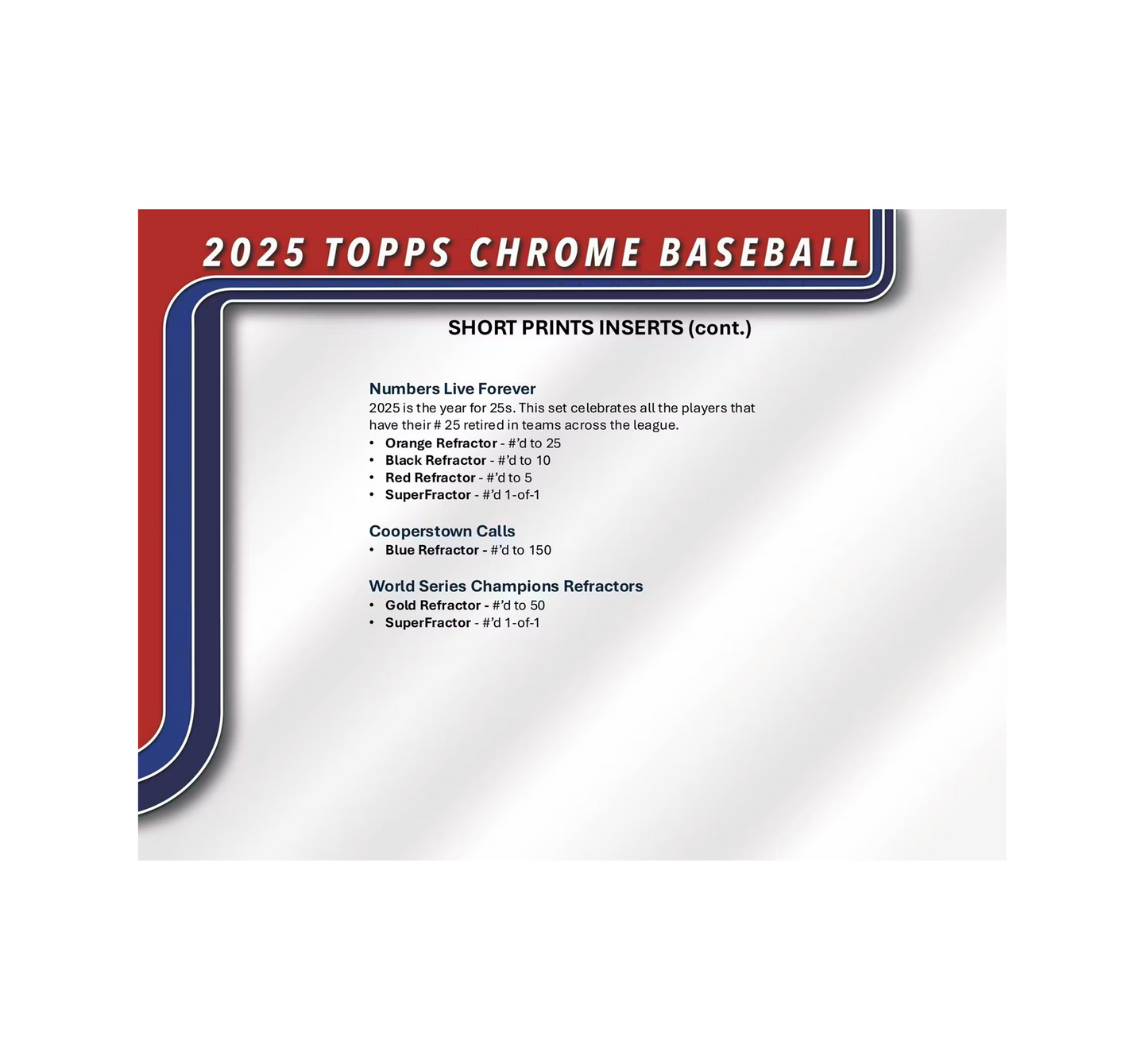 2025 Topps Chrome Baseball Jumbo Hobby 8-Box Case