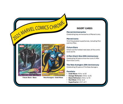 2025 Topps Marvel Chrome Hobby Box