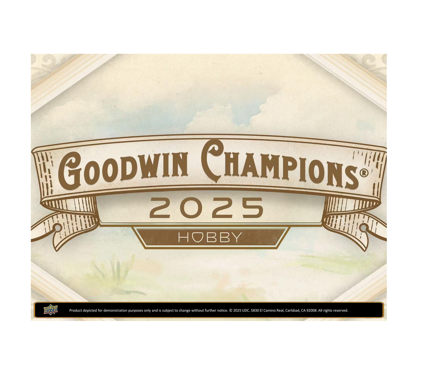 2025 Upper Deck Goodwin Champions Hobby 16-Box Case
