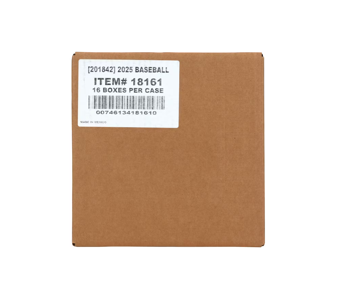 2025 Panini Donruss Baseball Hobby 16-Box Case