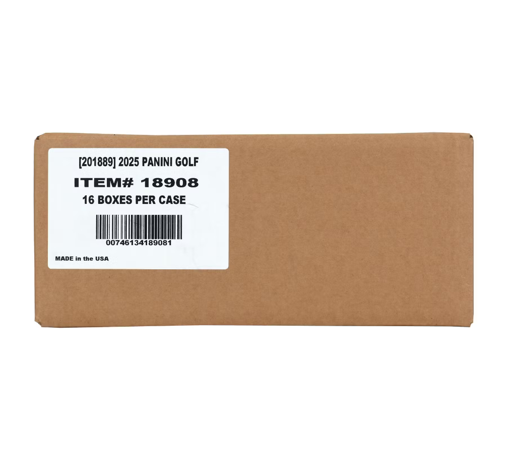 2025 Panini Prizm LIV Golf Hobby 16-Box Case