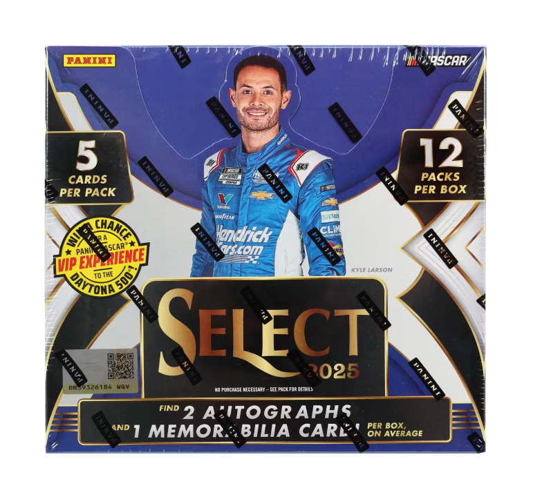 2025 Panini Select Racing Hobby 12-Box Case