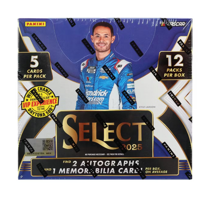 2025 Panini Select Racing Hobby 12-Box Case