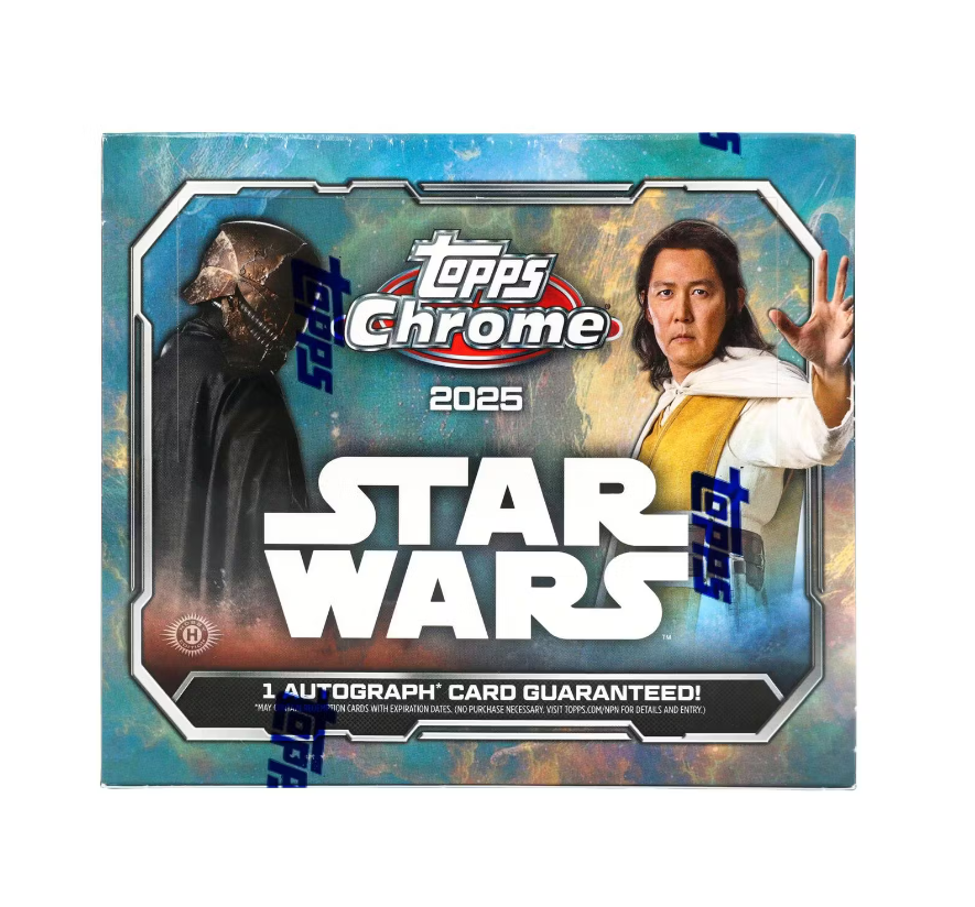 2025 Topps Chrome Star Wars Hobby 8-Box Case