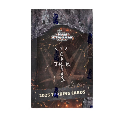 2025 Topps Chrome WWE x Cactus Jack Hobby Box